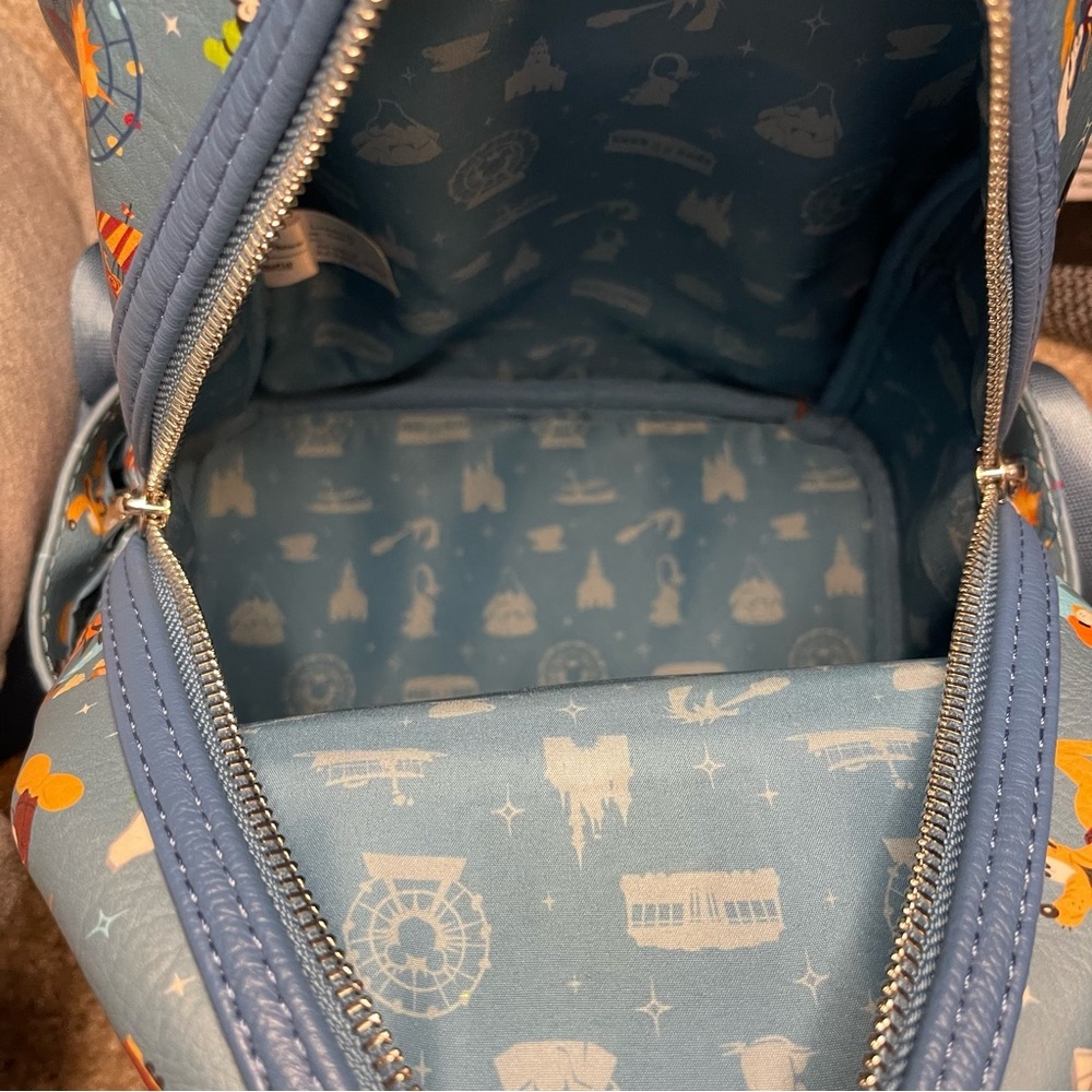 Loungefly Mickey & Friends Mini Backpack Brand New Without Tags - Picture 6 of 6